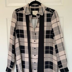 Kate spade plaid shift dress